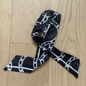 FREE with purchase. Aldo Monochrome Chain Pattern Scarf